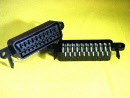 scart connector 21 polig female print haaks
